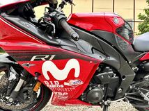 YZF-R1 フルパワー逆車 走行40748キロ エンジン始動動画有り！返品可能！車検付！RN23_画像7