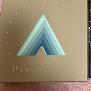 AAA DOME TOUR 15th ANNIVERSARY -thanx AAA lot-(初回受注限定版) DVD