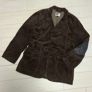 良品 エンジニアードガーメンツ Engieered Garments ノーフォークジャケット コーデュロイ ジャケット Lsize 胡桃釦 レザーエルボーパッチ