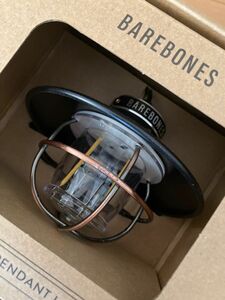 BAREBONES ベアボーンズ エジソンペンダント ライト LED コンパクト ランタン アウトドア キャンプ 登山