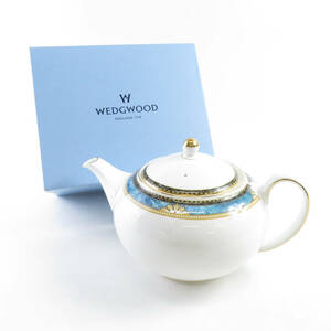 美品 WEDGWOOD ウェッジウッド カーゾン ティーポット SY7046U