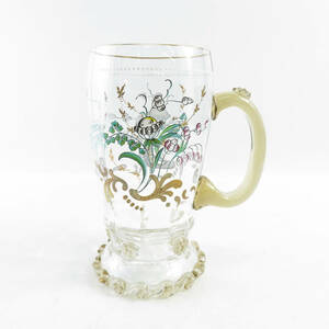  beautiful goods tere Gien tar 1990 year bai L n. flower giraffe Via mug collection crystal beer rare re Agras gold paint SY7030H