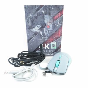 美品 G-WOLVES 4K HATI S PLUS ゲーミング マウス ワイヤレス eスポーツ FPS HY656C