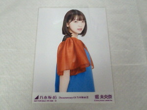 ☆乃木坂46 堀未央奈 生写真 いつのまにか、ここにいる Documentary Of 乃木坂46Ⅱ 封入生写真 ☆