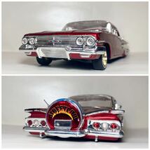 JADA 1/24 1960 CHEVROLET IMPALA STREET LOW LOWRIDER '60 インパラ ローライダー StreetLow custom デイトンDayton カスタム_画像3