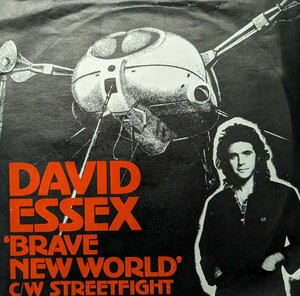 ☆DAVID ESSEX/BRAVE NEW WORLD(long version)1978'UK CBS PROMO7INCH