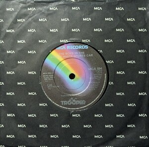 ☆TROOPER/THE BOYS IN THE BRIGHT WHITE SPORTS CAR1975'UK MCA 7INCH