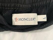 希少 国内正規品 超美品 MONCLER モンクレール サイズL ワッペン BOXER MARE ナイロン ショーツ ショートパンツ 水陸両用 短パン メンズ 黒_画像9