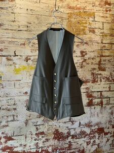 50s Abercrombie&Fitch WOOL VEST ENGLAND ヴィンテージ ビンテージ アバクロ ウールベスト ジレ ジレベスト イングランド 40s