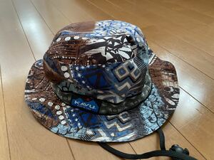 KAVU タイダイ柄バケットハット　S