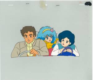 【セル画】魔法の妖精ペルシャ　速水ペルシャ＆両親 1980年代アニメ　スタジオピエロ 　C3E・P3・B3 3枚