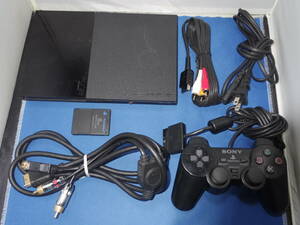 薄型PS2　SCPH-90000　本体　動作品