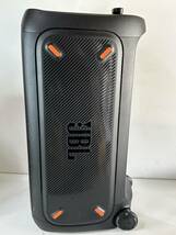 ⑯j822◆JBL◆Bluetooth ワイヤレススピーカーPARTYBOX310 オーディオ ポータブル キャスター付き バッテリー駆動 動作良好_画像4