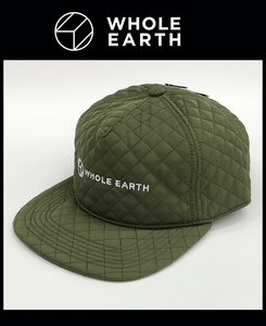 新品タグ付き3850円を■ホールアースWhole Earth/メンズ キャップ キルティングベースボールキャップ/オリーブ■在庫限り■