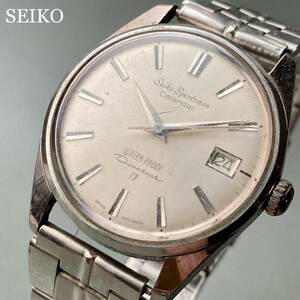 【動作品】セイコー SEKO スポーツマン 腕時計 1964年 手巻き メンズ Sportsman ケース径36㎜ ビンテージ ウォッチ 男性 アンティーク