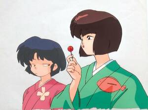  Ranma 1/2 cell picture heaven road ... heaven road ... animation pasting attaching ho chi Kiss stop height .. beautiful .