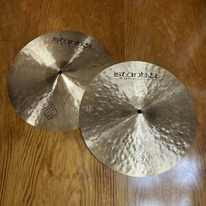 ◆ISTANBUL AGOP◆Traditional JAZZ Hats 14インチ　イスタンブール ハイハット