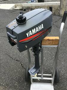 ☆ YAMAHA ヤマハ ２馬力 船外機 【S】2BMH 混合油 【専門店でメンテナンス済み 動作品】／船 ボート フィッシング 