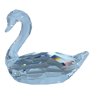 SWAROVSKI スワロフスキー 837154 白鳥 鳥 スワン 小物 置物 オブジェ クリスタル