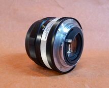 j075 Konica レンズ HEAXANON 1:1.8 f＝52mm マニュアルフォーカス サイズ：約 直径6×高さ4.5ｃｍ /60_画像7