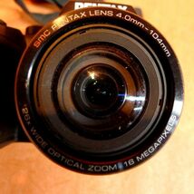 i330 PENTAX X-5 コンパクトデジタルカメラ 4mm-104mm サイズ:幅約13cm 高さ約8.5cm 奥行約10.5cm/60_画像8