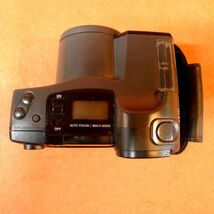 j460 OLYMPUS IZM300 AF コンパクトフィルムカメラ ケース付 サイズ:幅約13cm 高さ約8cm 奥行約11cm/60_画像4