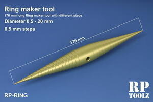 RPツールズ RP-RING リングメーカーツール 直径 0.5 - 20mm （0.5mm刻み）