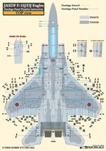 DXMデカール 1/48 31-4264 航空自衛隊 F-15J/DJ アグレッサー Vol.1_画像6