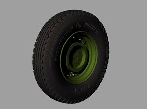 pants .- art RE35-509 1/35 BA-20 equipment . car tire wheel (ya Roth rough ski pattern 2)