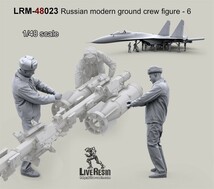 ライブレジン LRM48023 1/48 現用 ロシア軍グランドクルー6_画像2