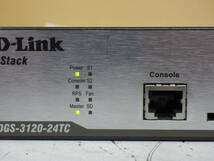 D - Link xStack DGS-3120-24TC イーサネットスイッチ24ポート イーサネットハブ ネットワーク 電源ケーブル付き 通電確認のみ #TM9092_画像5