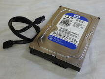 Western Digital（WD Blue）HDD WD10EZEX / 3.5インチ 1TB SATA ハードディスク SATAケーブル付き 動作品保証#MM80150_画像1