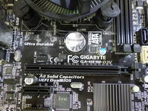 GIGABYTE GA-H81M-D3V マザーボード ＩＯパネル付 + CPUクーラーファン (メモリ・CPU無し) 動作品保証#MM80125_画像6