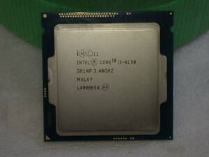 intel Core i3 4130 3.40GHz / SR1NP / LGA1150 / no. 4 generation CPU operation goods guarantee #MM80320