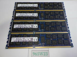  сервер SKhynix KOREA 16GB 2Rx4 PC3-12800R-11-12 HMT42GR7MFR4C-PB 16GB x4 листов = всего 64GB рабочее состояние подтверждено #965W23