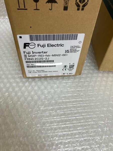 新品未使用富士電機インバータ FRN0.2C2S-2J 正規品動作保証 2/2 1001-1