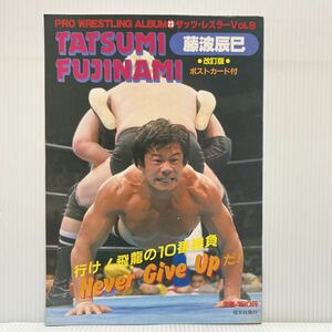 プロレスアルバム　ザッツ・レスラーVol.9 藤波辰巳 1982年8/1発行 ポストカード付★飛龍の10番勝負/タイガーマスク /ジャンボ鶴田