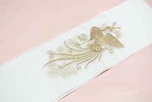 リビエラウォームシオゼ東洋紡糸　振袖用刺繍半衿3062