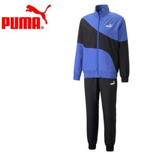 новый товар!PUMA{ Puma }! тренировка одежда POWERu-bnto Lux -tsu( верх и низ в комплекте )!L размер!