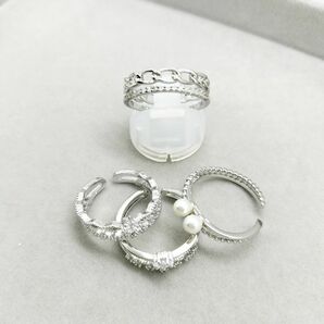 シルバー 925 silver925 シルバーアクセサリー リング　北欧 フリーサイズ