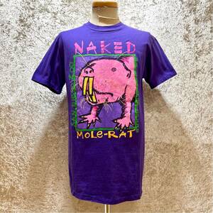 80’s Hanes NAKED MOLE RAT Tシャツ 検索: 古着 ヘインズ モールラット 80年代 ビンテージ シングルステッチ Made in USA アニマル ネズミ
