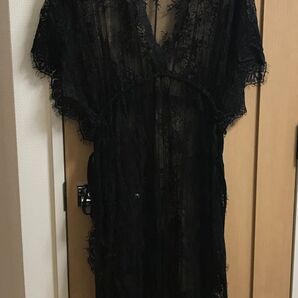 マタニティー写真衣装 レースワンピース 美品