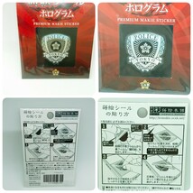 【新品】ピンバッジ ネクタイピン 名刺入れ 貼る蒔絵シールホログラム 旭日章 桜バッジ 警察グッズ_画像9