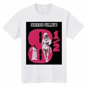 8 1/2 映画Tシャ フェリーニ