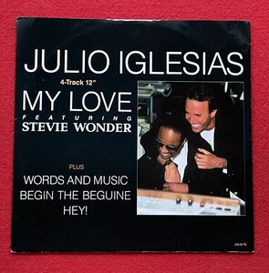 Julio Iglesias人気曲Begin The BeguineとMy Love 12inch盤 その他にもプロモーション盤 レア盤 人気レコード 多数出品。