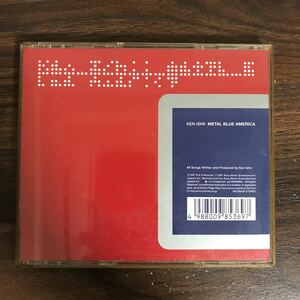 D464 帯付 中古CD100円 ケン・イシイ　メタル・ブルー・アメリカ