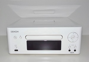 中古 CDプレイヤー Denon CEOL RCD-N8-W ネットワークCDレシーバー AirPlay iPOD IPHONE 対応 USBメモリー再生 ホワイト