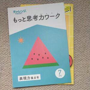 チャレンジ1年生 もっと思考力ワーク+漢字がきれいにかける本