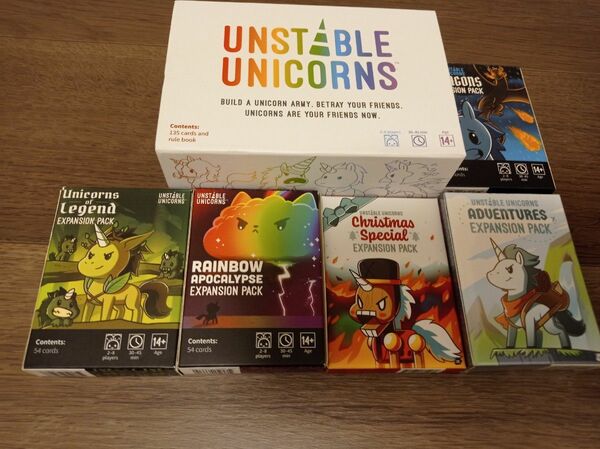 Unstable unicorns ボードゲーム カードゲーム