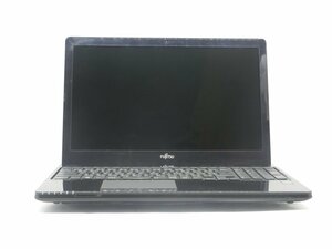 FUJITSU　FMV　AH53/U　CORE5世代i7　通電しません　バッテリーと本体止めネジ欠品　詳細不明　　ジャンク扱い 　